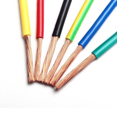 China House Wiring Single Core Bv/bvr H07v-R Cable PVC House Copper Wire H07vk Electrical Cables For House Wiring for sale