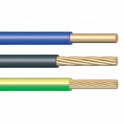 China Construction H07V-R PVC Jacket PVC Insulated Wire Cables And Flexible Cable Assemblies for sale