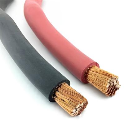 China Welding Machine 1/0 2/0 3/0 4/0 A.W.G. Copper Welding Cable 50mm2 35mmsq 70mmsq 95mmsq for sale