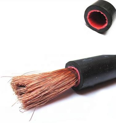 China Flexible Copper Conductor Rubber Welding Cable of Welding Machine 16mm2 25mm2 35mm2 50mm2 70mm2 for sale