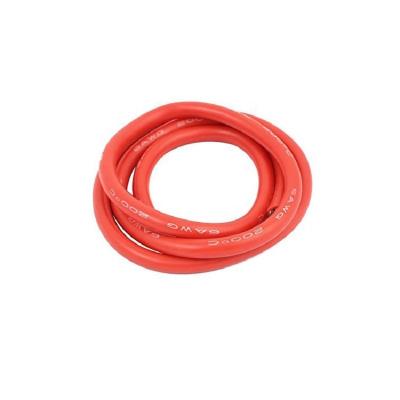 China 6 8 10 12 14 16 18 20 22 24 26 28 30AWG Silicone Wire 6 Gauge Silicone Rubber Industrial Soft Flexible Cables for sale