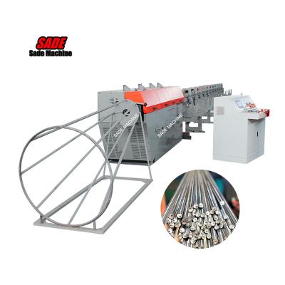 China Building Material Stores China PLC Full Automatic Super High Speed ​​Steel Wire Straight And Cutting Machine For 5-12mm à venda