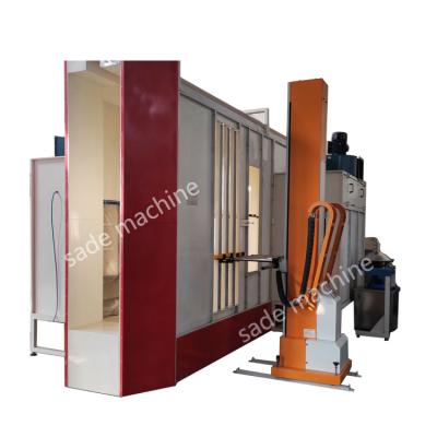 China Metal Surface Finishing 3D Fence PVC Coating Production Line Powder Coating Machinery Repair Shops Factory à venda