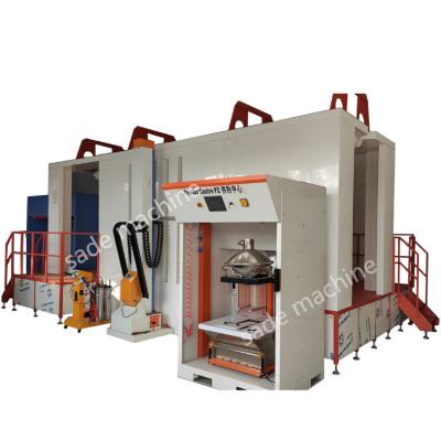 China Building Material Shops Full Automatic Powder Coating Machine For Metal Spare Parts For Sale 2022 à venda