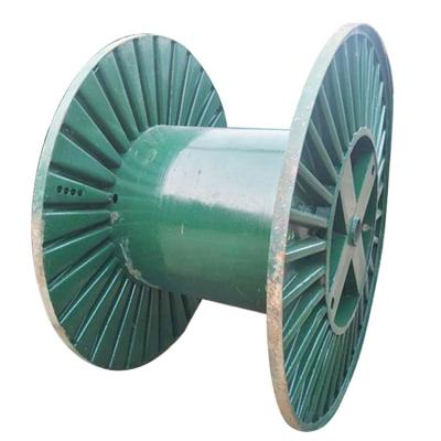 China For Hot Selling Good Quality ST-1000 Cable Double Layer Cable Reel Punched Large Skeleton Steel Cable Reel Spool for sale