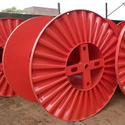 China For ST-1000 Cable Reel Cable Reel Wholesale High Quality Punching Corrugated Steel Spool for sale