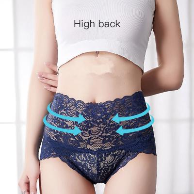 China Sexy Lace Antibacterial Mesh Transparent Women Underwear Wholesale from JSMANA plus high quality high waisted panties panties for sale