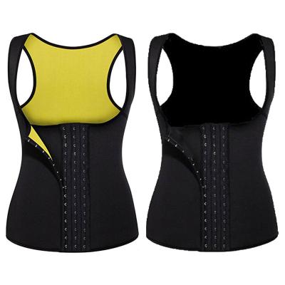 China JSMANA Viable Hot Sweat Custom Logo Fitness Slimming Neoprene Tummy Control Waist Trainer Corset Waist Trainer Vest Waist Shaper for sale