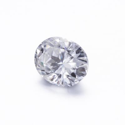 China Color Play or Fire High Quality White Oval Shaped Loose Gemstone Color VVS Moissanite For Jewelry for sale