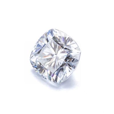 China Factory Price Cushion Game Or Fire Color Cut DEF Color Synthetic Moissanite Diamond for sale