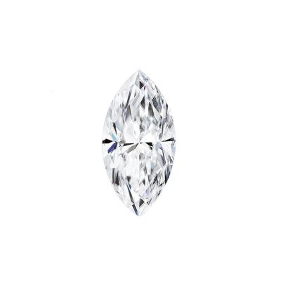 China High Quality DEF Game Or Fire White Moissanite Marquise Cut Loose Synthetic Moissanite Diamond For Jewelry Making Colored for sale