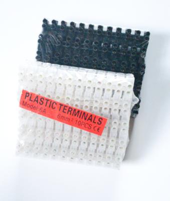 China PE PP Light Up Accessories Terminal Block Connectors HFW / TBS Transparent Terminal Block for sale