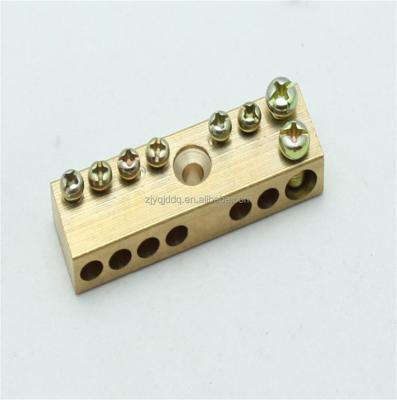 China Brass+Pa66 Coppre Bars 0609 Connectors Terminal Terminal Block for sale