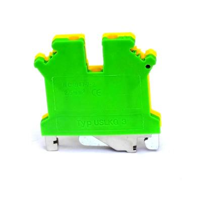 China PVC AND Brass Electrical Accessories USLKG-16mm Terminal Block Terminals Female Connector For Board for sale