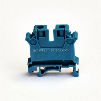 China UK Series Pa66 ET Terminal Block Brass Barrier Terminal Blocks Connectors Terminal Blocks for sale