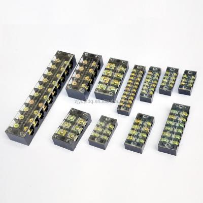 China Plastic Terminal Block 15A 25A 35A 60A 100A Universal Type Screw Terminal Block PC Connector for sale