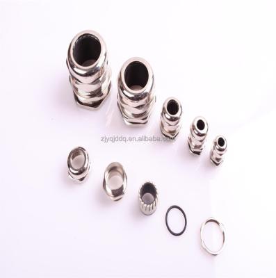 China Stainless Steel Brass Gland M Metal Cable Gland Brass Cable Gland for sale