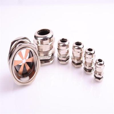 China M23 Stainless Steel PG25 Metal Cable Gland PG21 Brass Cable Gland for sale