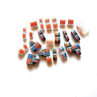 China JD 213 Universal Reusable Power Cable Connector Nylon Quick Cable Terminal Block Fast Type for sale