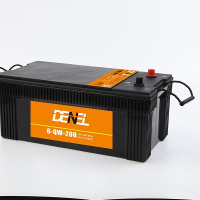 China Start Motor 12V 120AH High Quality Car Start Battery 6-QW-120 Car Batteries for sale