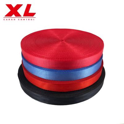 China hot sale high tenacity polyester yarn belt webbing 1