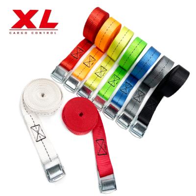 China Polyester 1 Inch 25mm Cam 250kg Buckle Strap Lashing Belt for sale