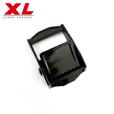 China 1 inch 25mm black 250kgs e-coating metal cam buckle black for sale