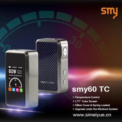 Cina Di alta qualità della mini Smy60TC della scatola del MOD di controllo della temperatura del contenitore scatola del MOD 60w mini smy60 TC mini MOD della scatola del MOD in vendita