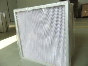 China Filtro de HEPA (papel de aluminio/separador del papel) en venta