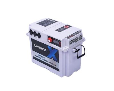 China delta 60000mah 3 kilo watt 110v 220v ac portable mobile power station with solar system 80/120/150/180/240Ah for sale