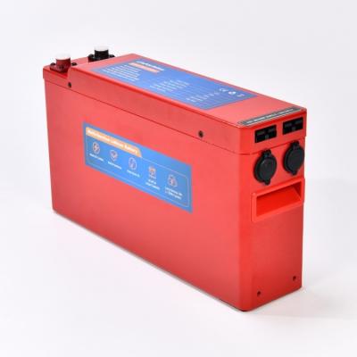 China Bateria Gel 12V 120Ah Lifepo4 Slim 120 Solar Jump Starter Battery Storage for sale