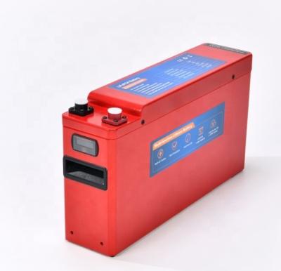 China Toys Multi Function 12.8V 200AH Portable Metal LiFePO4 LCD Display Lithium Battery for sale