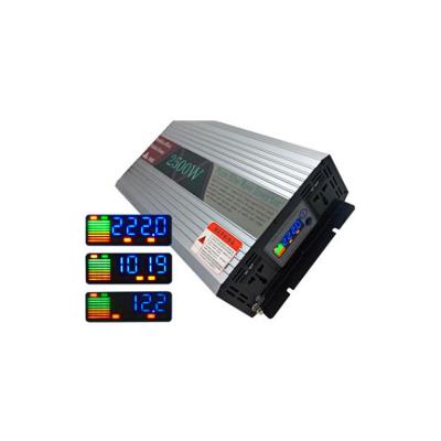 China 2020 Light Duty 12v 24v 110v 220v 2500w Rated Power 5000w 8000 Watt Pure Sine Wave Inverter 38*22*9.2CM for sale