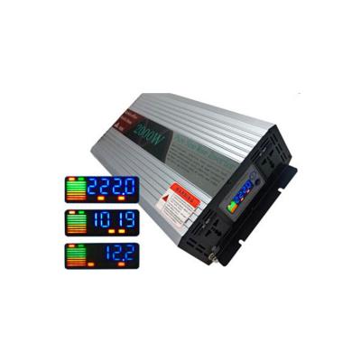 China Cheapest price of 12v 24v 110v 220v 2000w rated power 4000w pure sine wave inverter with charger 40*18*6.85CM for sale