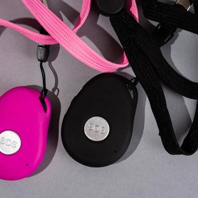 China With 3G 4G Mini Children GPS Communication Tracker Collar GPS Pendant Docking Station SOS Emergency Button 2 Way for sale