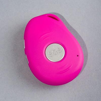 China EV-07B Mini 4G GPS Tracker Elders Fall Down Handheld Button SOS Alarm Child Tracking Pendant with Belt Clip for sale