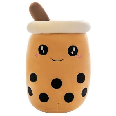 China 70cm Cute Smile Plush Eco-friendly Toy Stuffed Boba Plush Pillow 25cm 35cm 50cm Boba Tea for sale