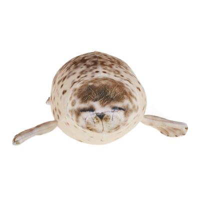 China Sea Lion Plush Toys Animal Seal Baby Sleeping Pillow Eco-friendly Soft Plush Sound Doll for sale