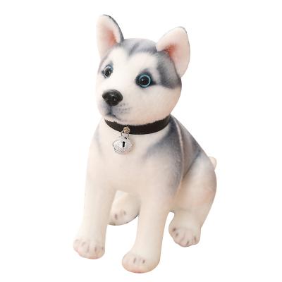 China Eco-Friendly Plush Toy Stuffed Animals Toys Cute Husky Simulation Dog Toy for sale