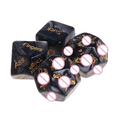 China Sex Dice Set 4 Pcs Sex Game Dice Sex Poses Erotic Products For Couples Flirt Novelty Dice Game Adult Games for sale