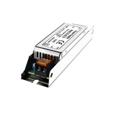 China Stainless Steel 12V 25W 2.08A Single Output Strip Driver SLIM SIZE LED Switch Mode Power Supply for sale