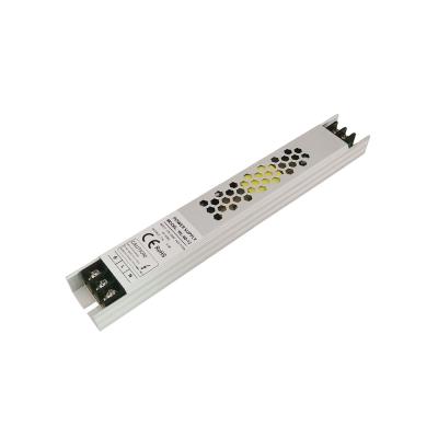 China full range 60W small size 30mm height 19mm width 30mm thin height 19mm width voltage input LED transformer 12V 24VDC LED driver EMC passed for sale