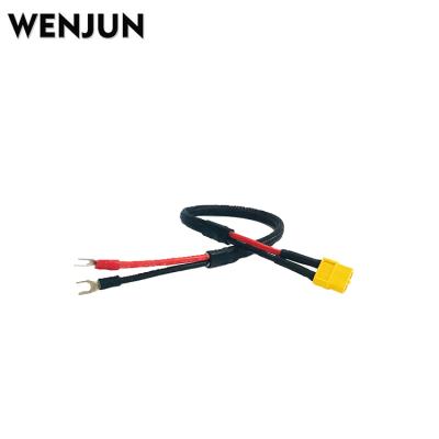 China New WENJUN 12AWG Male XT60 Connector Cable Industrial High Quality Extension Cable Can Pass 40A Current For XT60 40c Server Power Supply for sale