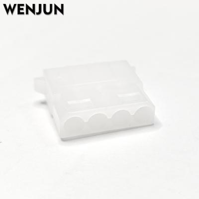 China WENJUN 1000PCS/PACK Power Molex 5.08MM Big 4P 4D White Male For PC Computer ATX IDE Power Connector Plastic Shell Housing for sale