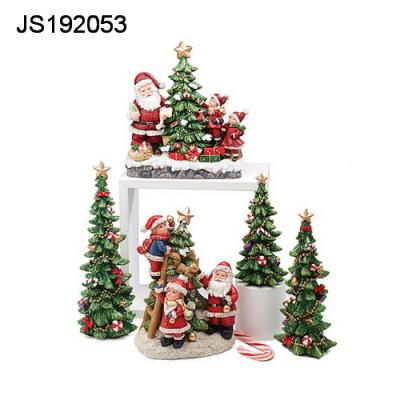 China Christamas Home Decoration Father Christmas Ornament Desktop Christmas Tree for sale