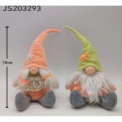 China Colorful Novelty Thanksgiving Decor Scandinavian Plush Doll Gnome Decor for sale