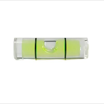 China Bullseye Level Tubular Level Bubble Tube Cylinder Tube Pmma Measuring Tube Plastic Spirit Level for sale