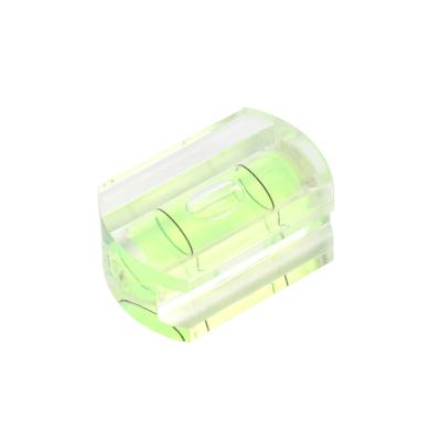 China Small Horizontal String Line Square Spirit Level Measuring Level Acrylic Mini Bubble Spirit Level for sale