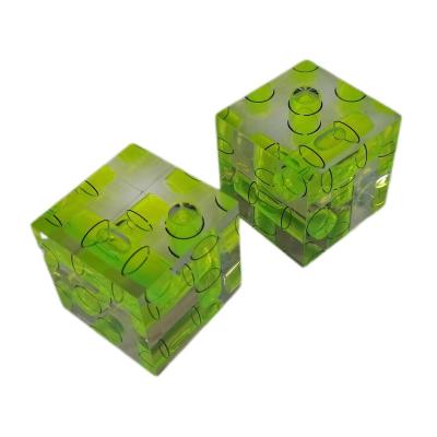 China High Quality Plastic Horizontal and Right Angle Measuring Spirit Spirit Level Block Spirit Level Block Bubble for sale