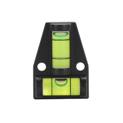 China Mini Bubble Spirit Level Professional Mount Bracket T-Type Spirit Level Equipment Level And Right Angle Gauge 2 Way for sale